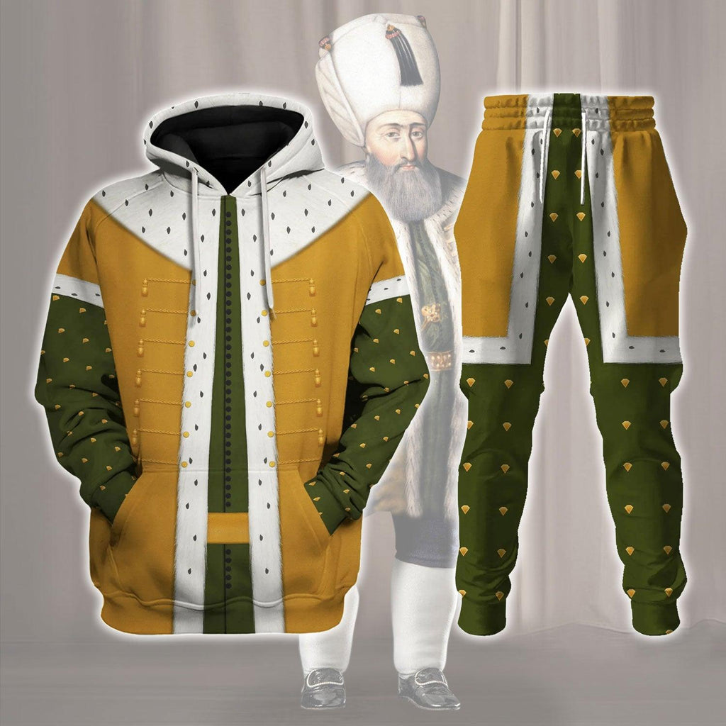 OodieGang Suleiman the Magnificent Ottoman Empire Costume Hoodie Sweatshirt T-Shirt Tracksuit - OodieGang.com