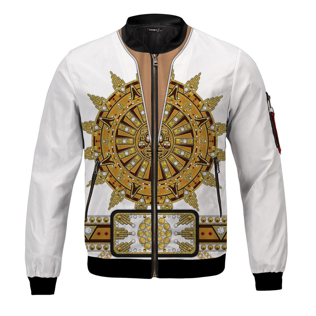 OodieGang Sun Dial Elvis Bomber Jacket - OodieGang.com