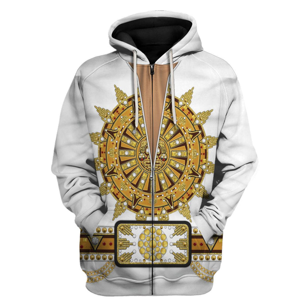 Oodiegang Sun Dial Elvis Sweat Suit Costume Hoodie Sweatshirt T-Shirt Sweatpants - Oodiegang.com