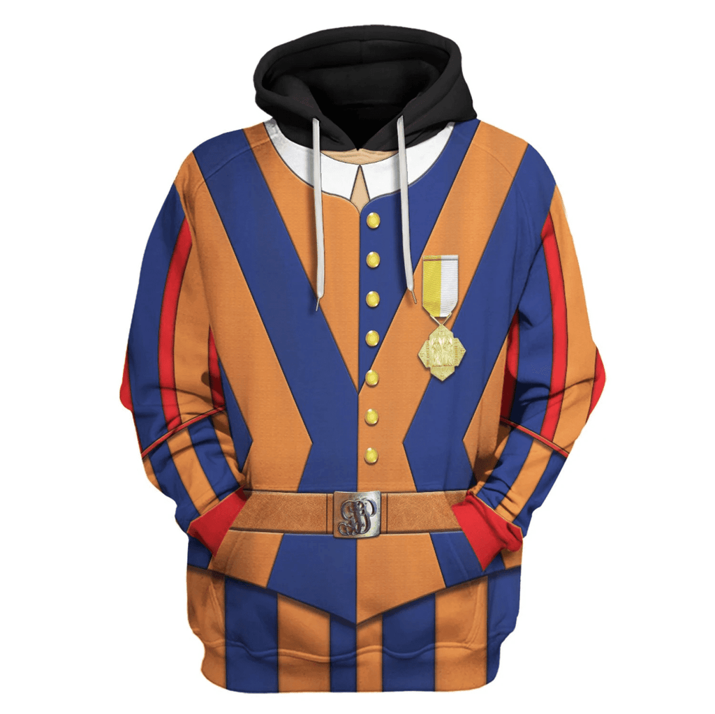 OodieGang Swiss Guard Armed Force Costume Hoodie Sweatshirt T-Shirt Tracksuit - OodieGang.com