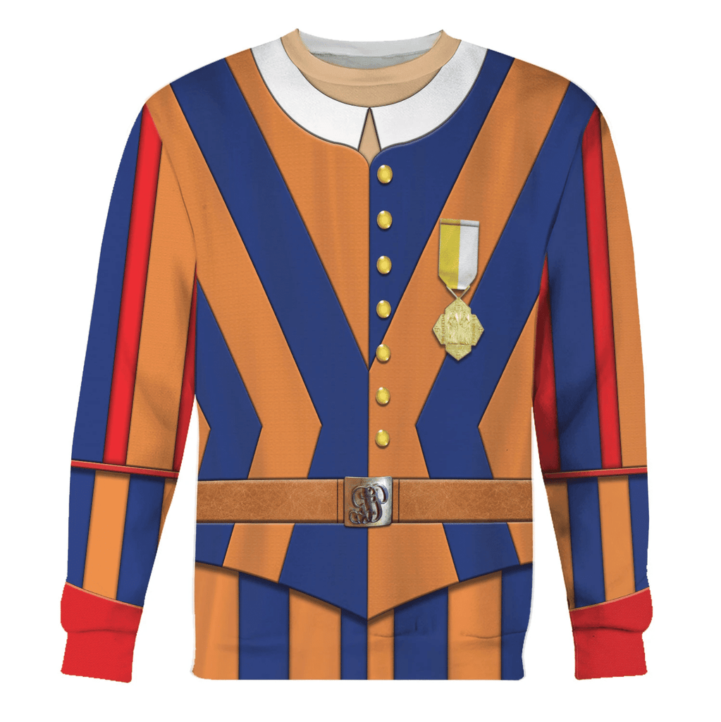 OodieGang Swiss Guard Armed Force Costume Hoodie Sweatshirt T-Shirt Tracksuit - OodieGang.com