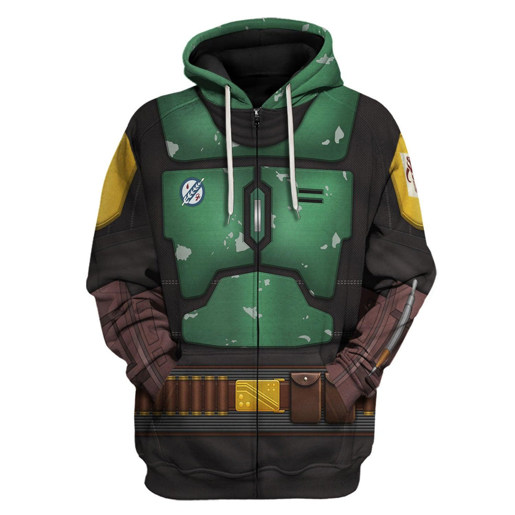 OodieGang The Book Of Boba Fett Costume Hoodie Sweatshirt T-Shirt Sweatpants - OodieGang.com