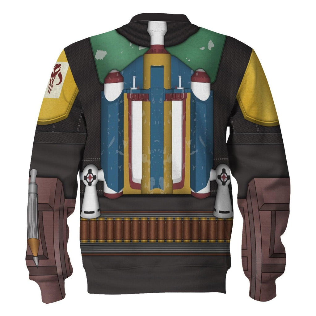 OodieGang The Book Of Boba Fett Costume Hoodie Sweatshirt T-Shirt Sweatpants - OodieGang.com