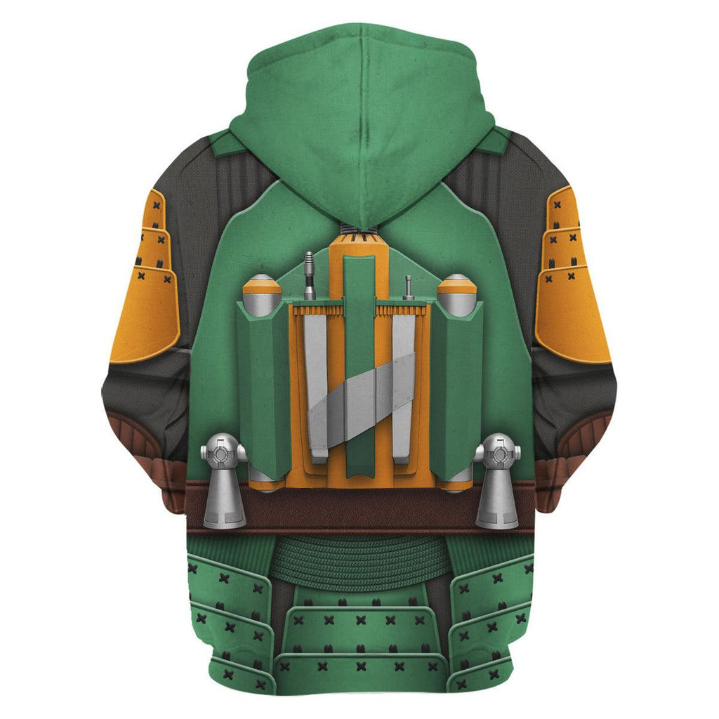 OodieGang The Book of Boba Fett Samurai Costume Hoodie Sweatshirt T-Shirt Sweatpants - OodieGang.com