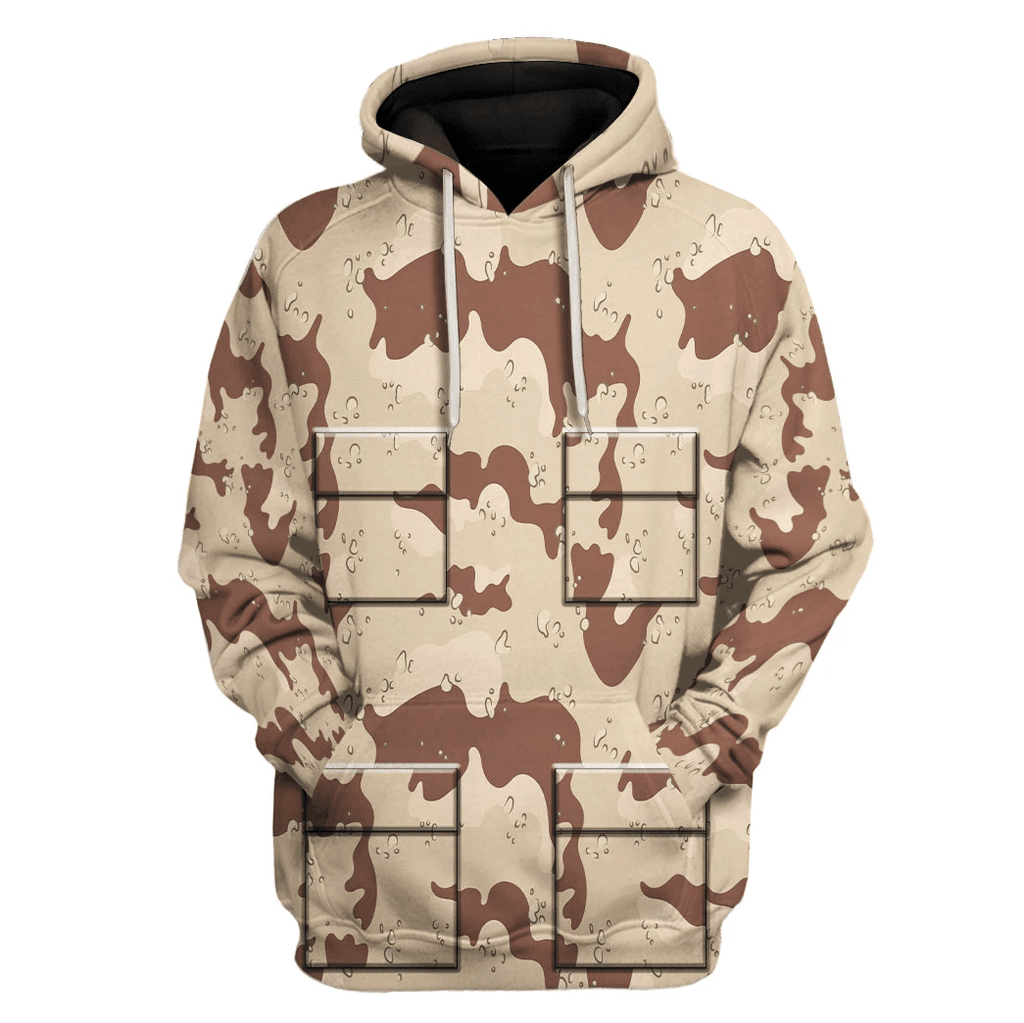 OodieGang The Gulf War The Citadel Desert Costume Hoodie Sweatshirt T-Shirt Tracksuit - OodieGang.com