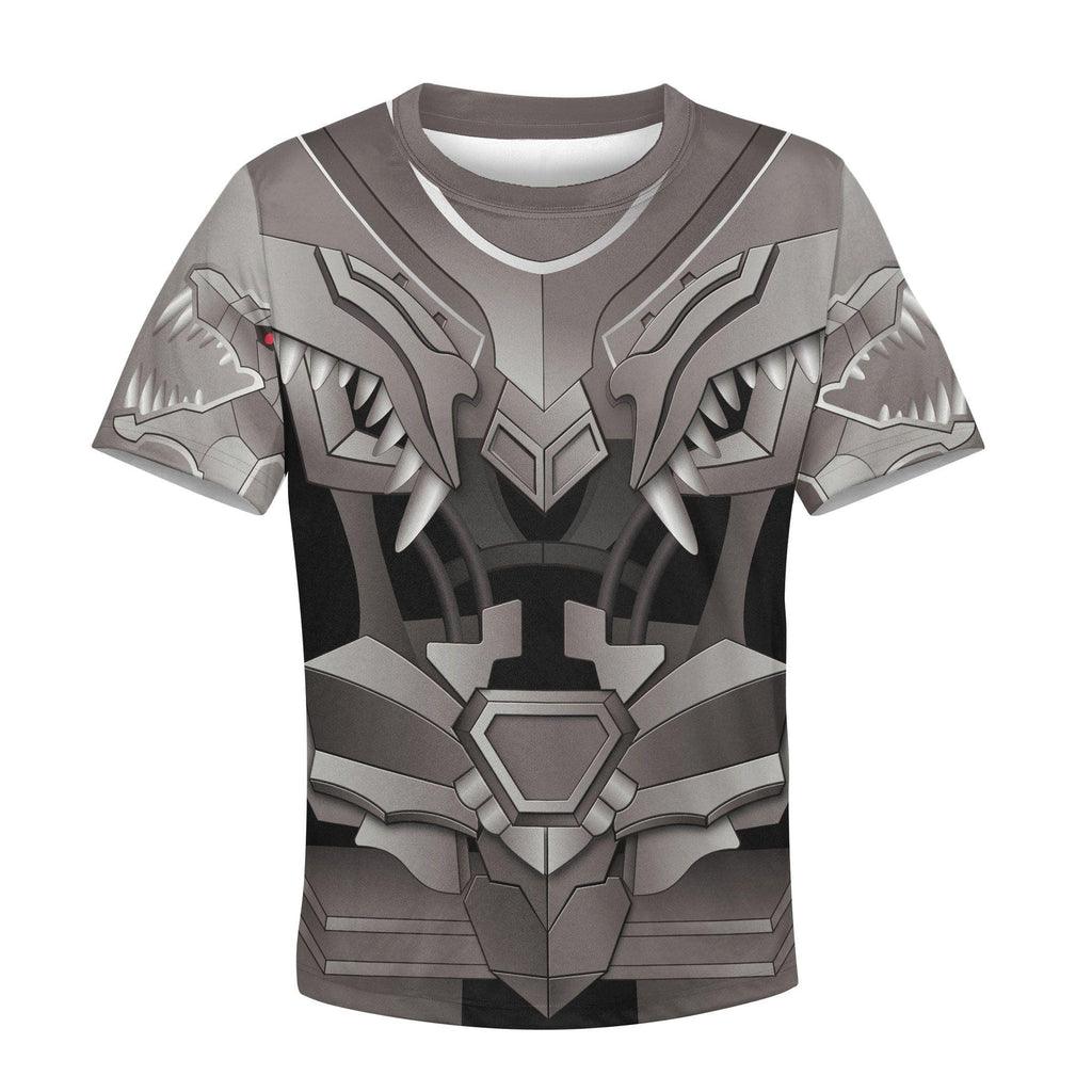 OodieGang The Last Knight Knight Armor Turbo Changer Grimlock Kid Costume Cosplay Hoodie Sweatshirt T-Shirt - OodieGang.com