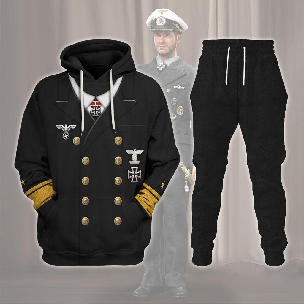 OodieGang Theodor Krancke - Navy Group West - The Kriegsmarine Costume Hoodie Sweatshirt T-Shirt Tracksuit - OodieGang.com