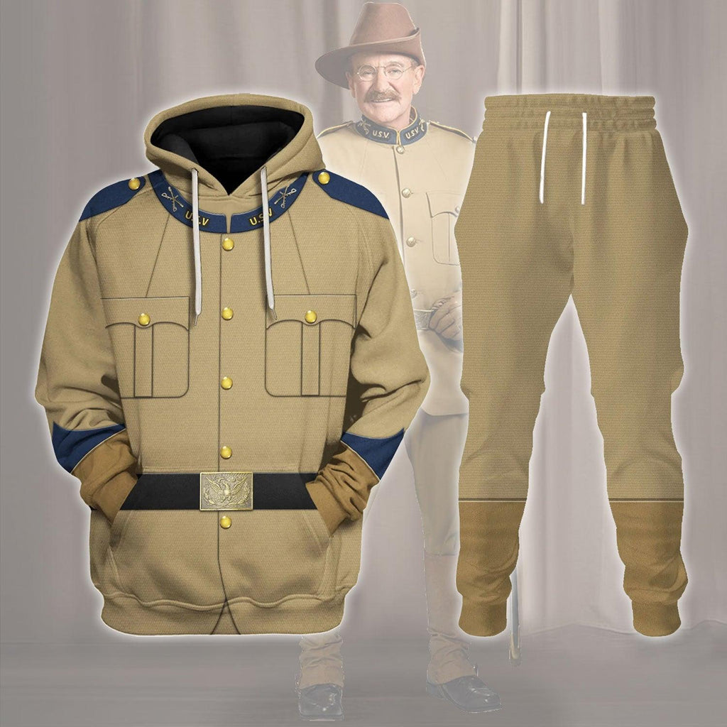 OodieGang Theodore Roosevelt Costume Hoodie Sweatshirt T-Shirt Tracksuit - OodieGang.com