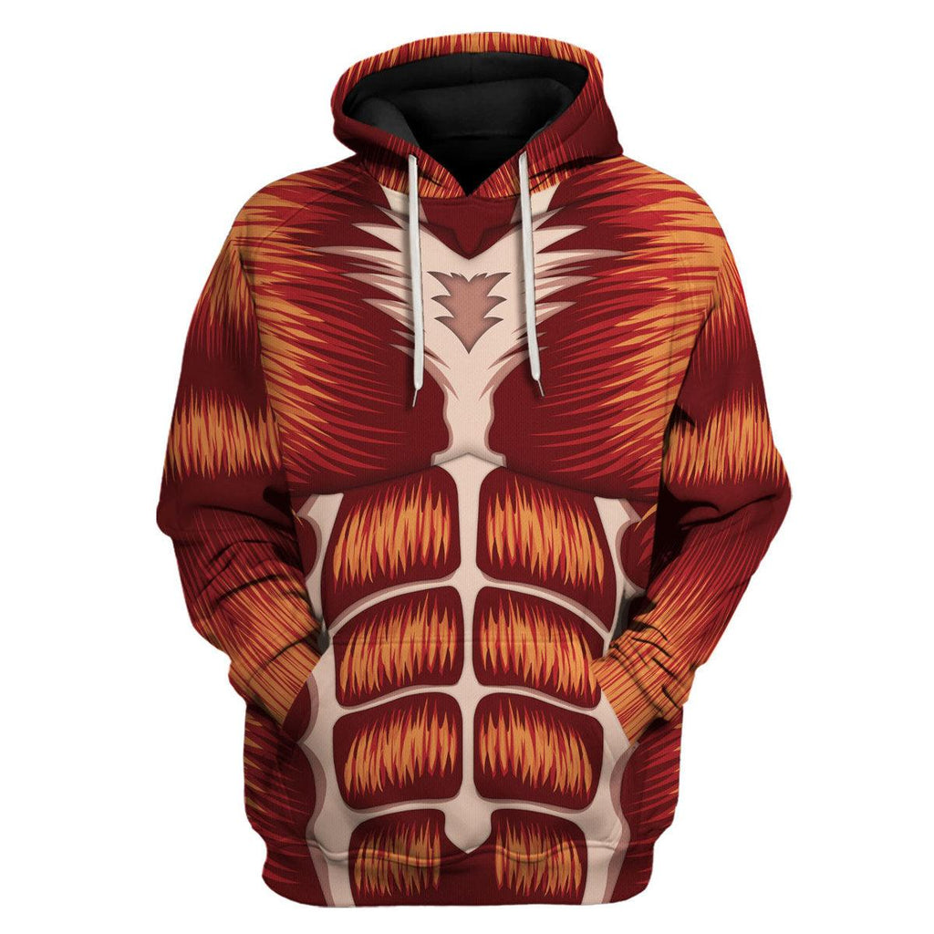 OodieGang Titan Colossal Costume Hoodie Sweatshirt T-Shirt Sweatpants - OodieGang.com