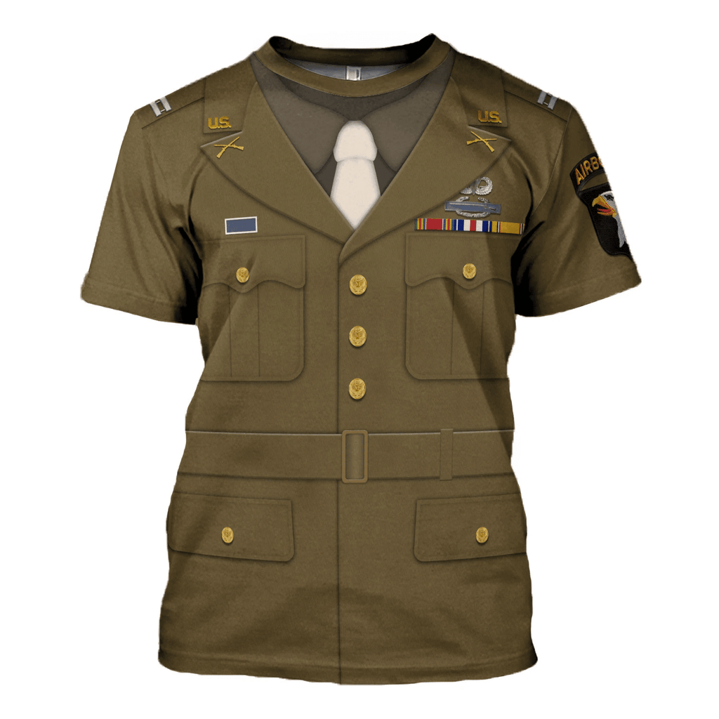 OodieGang U.S General WWII Costume Hoodie Sweatshirt T-Shirt Tracksuit - OodieGang.com