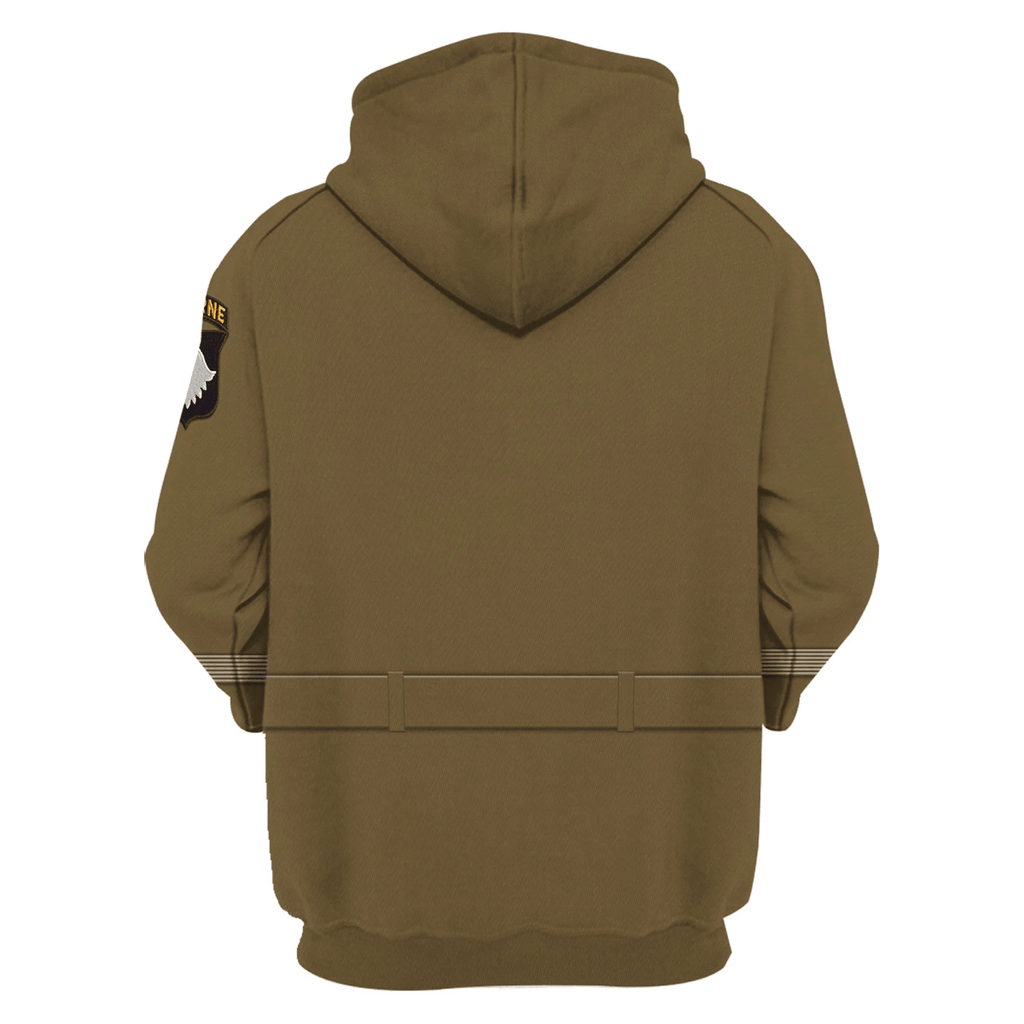 OodieGang U.S General WWII Costume Hoodie Sweatshirt T-Shirt Tracksuit - OodieGang.com