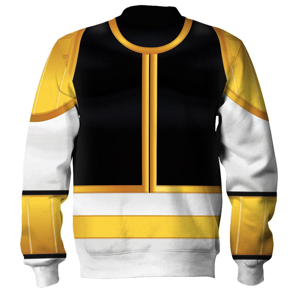 OodieGang Unisex Tracksuit Hoodies White Power Ranger 3D Costumes - OodieGang.com