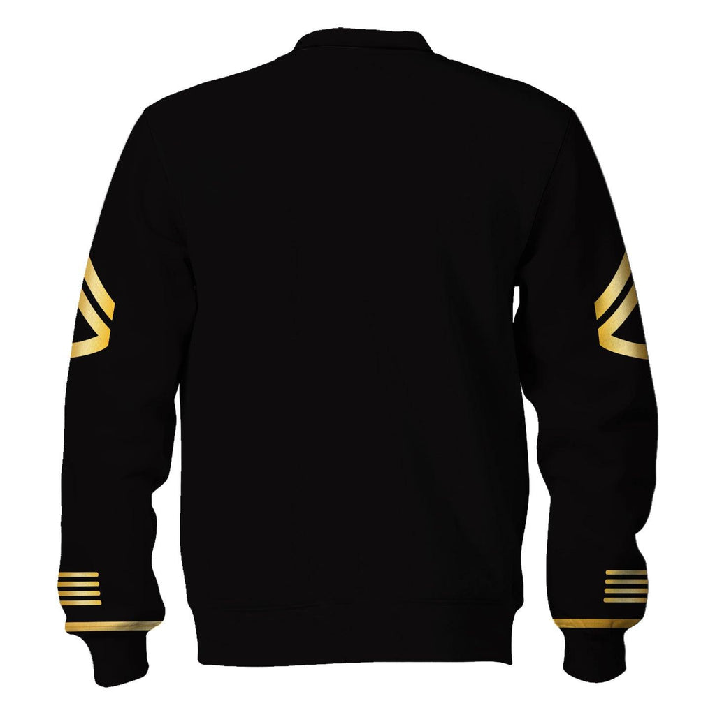 Oodiegang United States Army Blue Service Costume Hoodie Sweatshirt T-Shirt Tracksuit - Oodiegang.com