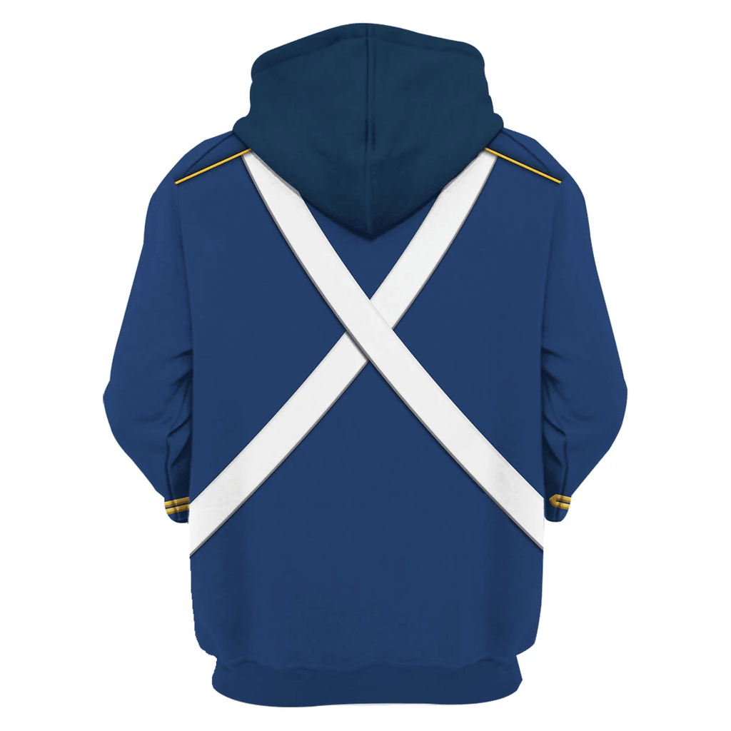 OodieGang US Marine Uniform 1810-1815 Costume Hoodie Sweatshirt T-Shirt Tracksuit - OodieGang.com