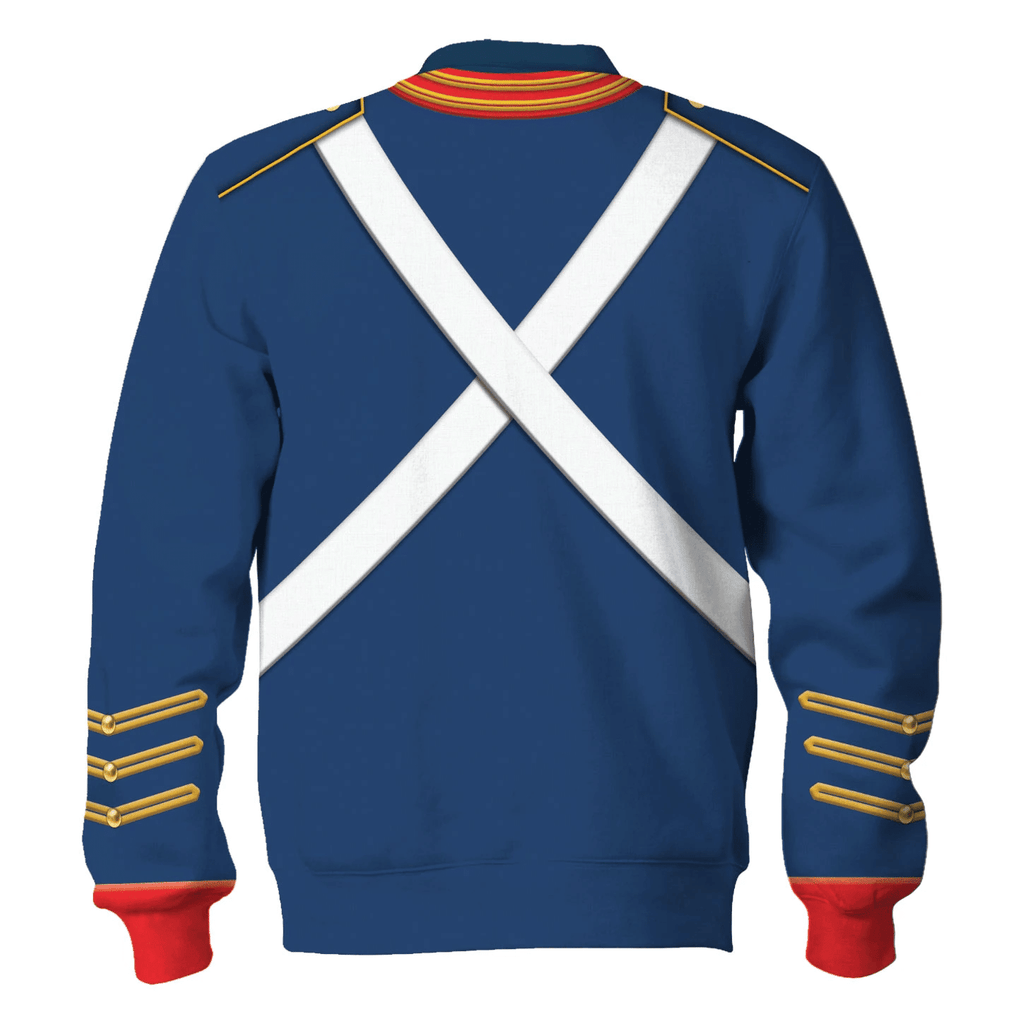 OodieGang US Marine Uniform 1810-1815 Costume Hoodie Sweatshirt T-Shirt Tracksuit - OodieGang.com