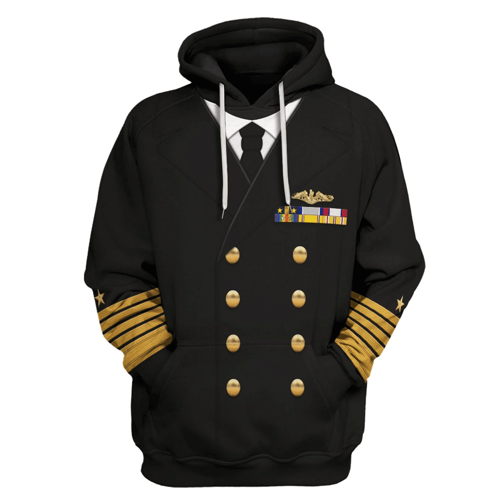 OodieGang US Navy Fleet Admiral Chester W. Nimitz Costume Hoodie Sweatshirt T-Shirt Tracksuit - OodieGang.com