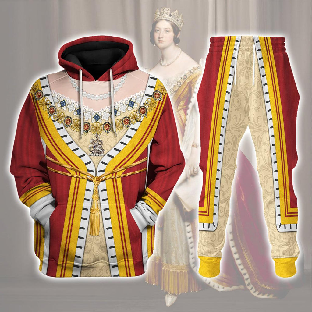 Oodiegang Victoria of England Costume Hoodie Sweatshirt T-Shirt Tracksuit - Oodiegang.com