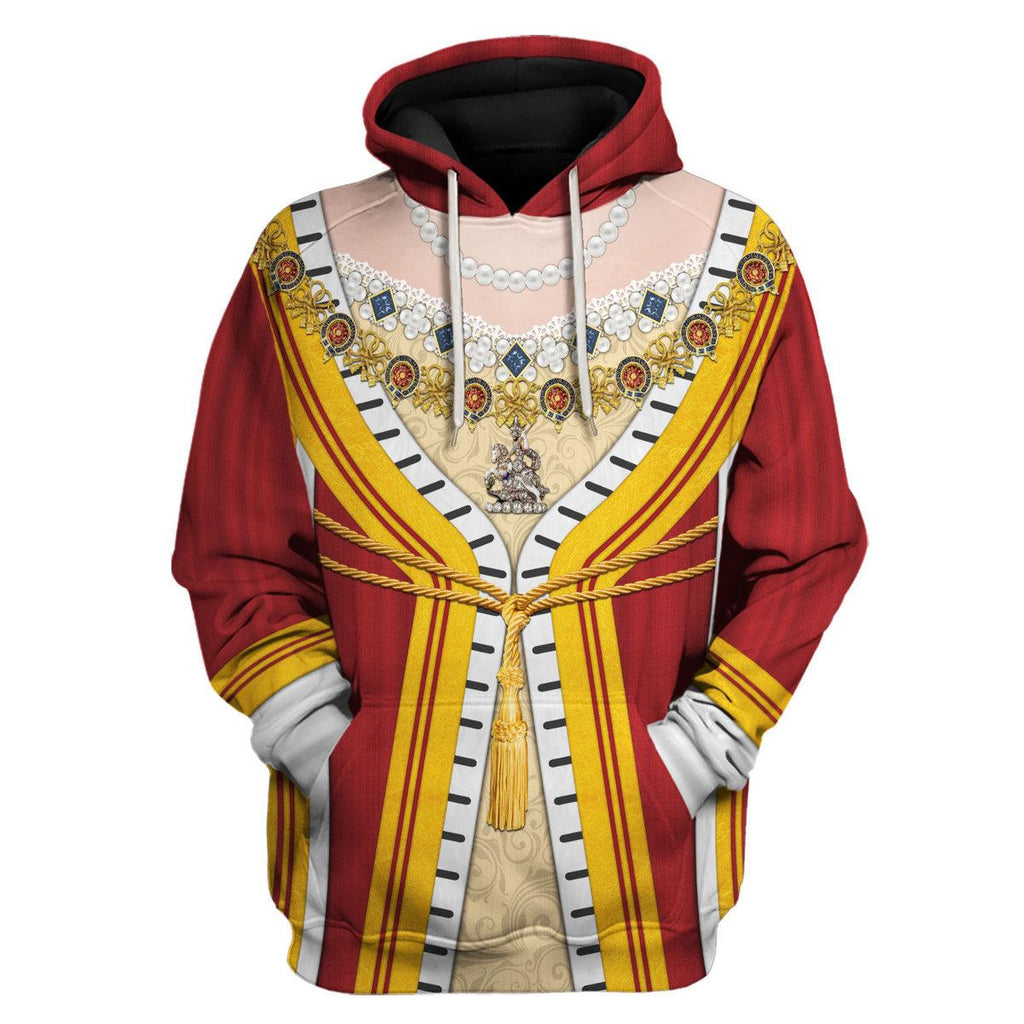 Oodiegang Victoria of England Costume Hoodie Sweatshirt T-Shirt Tracksuit - Oodiegang.com