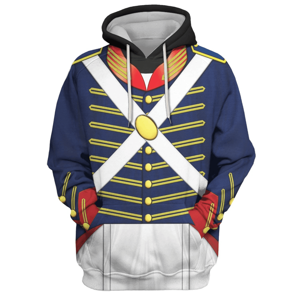 OodieGang War of 1812 (1812-1815) US Army Costume Hoodie Sweatshirt T-Shirt Tracksuit - OodieGang.com