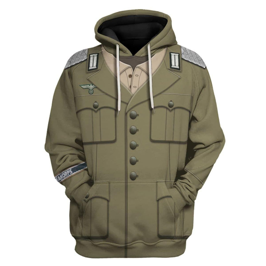 OodieGang Wehrmacht Heer Afrikakorps Costume Hoodie Sweatshirt T-Shirt Tracksuit - OodieGang.com