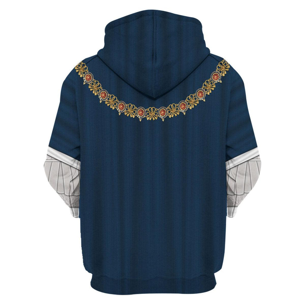 Oodiegang William IV of England Costume Hoodie Sweatshirt T-Shirt Tracksuit - Oodiegang.com