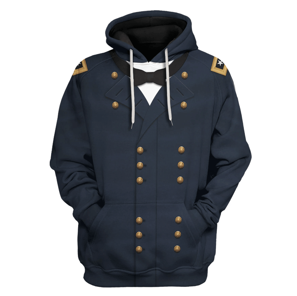 OodieGang William Tecumseh Sherman Costume Hoodie Sweatshirt T-Shirt Tracksuit - OodieGang.com