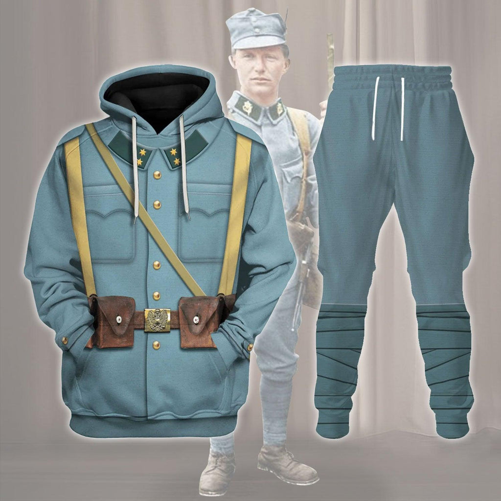 OodieGang World War I Austro Hungarian Soldiers Costume Hoodie Sweatshirt T-Shirt Tracksuit - OodieGang.com