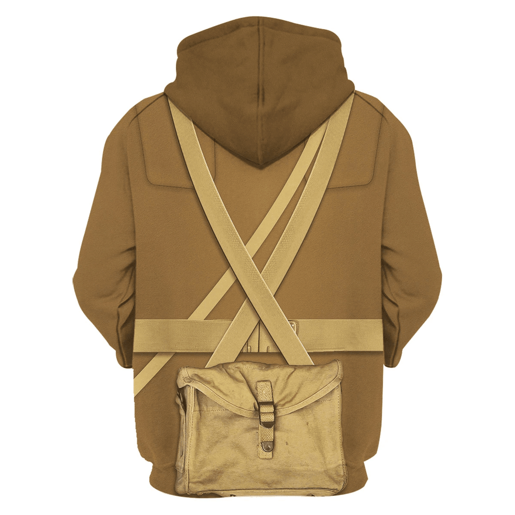 OodieGang World War I British Soldiers Costume Hoodie Sweatshirt T-Shirt Tracksuit - OodieGang.com