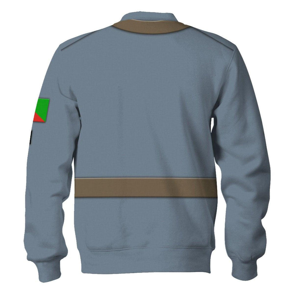 OodieGang WW1 Flanders Portuguese Lewis Gun Crew Costume Hoodie Sweatshirt T-Shirt Tracksuit - OodieGang.com