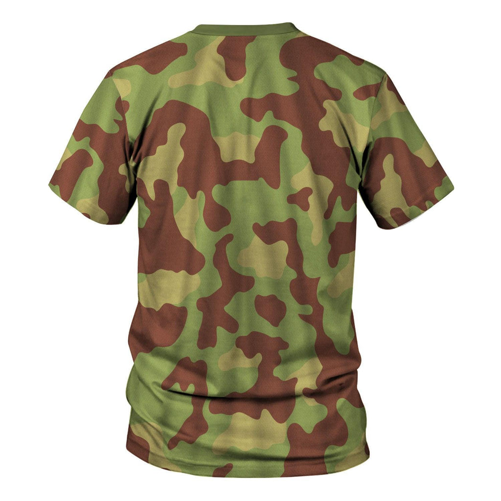 OodieGang WW2 M1929 Telo Mimetico Military Camouflage Pattern Costume Hoodie Sweatshirt T-Shirt Tracksuit - OodieGang.com