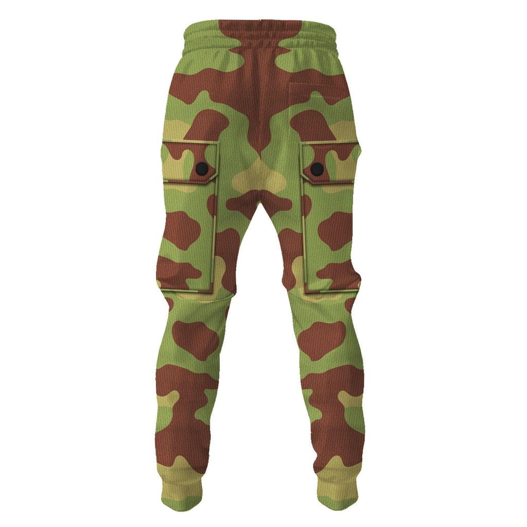 OodieGang WW2 M1929 Telo Mimetico Military Camouflage Pattern Costume Hoodie Sweatshirt T-Shirt Tracksuit - OodieGang.com