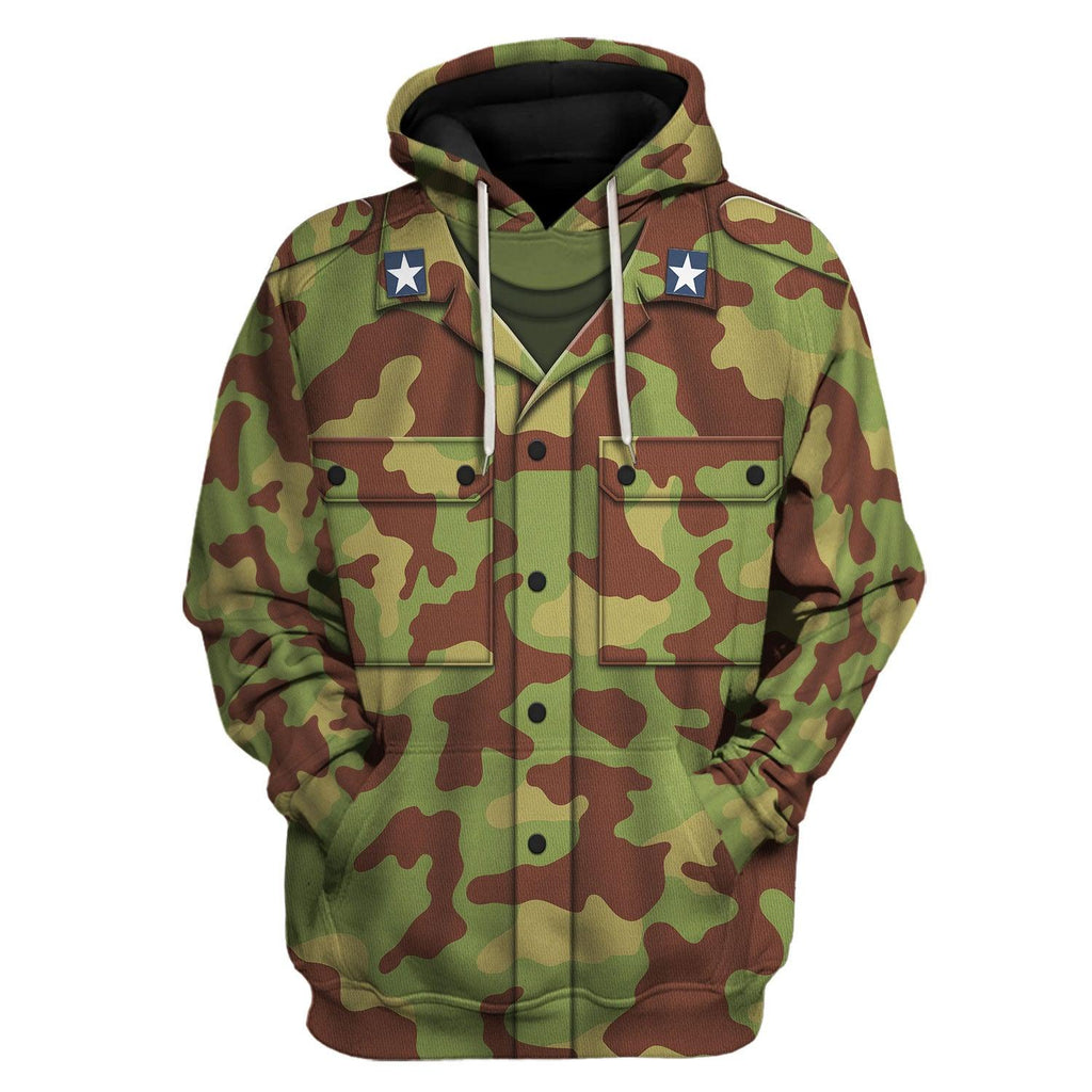 OodieGang WW2 M1929 Telo Mimetico Military Camouflage Pattern Costume Hoodie Sweatshirt T-Shirt Tracksuit - OodieGang.com