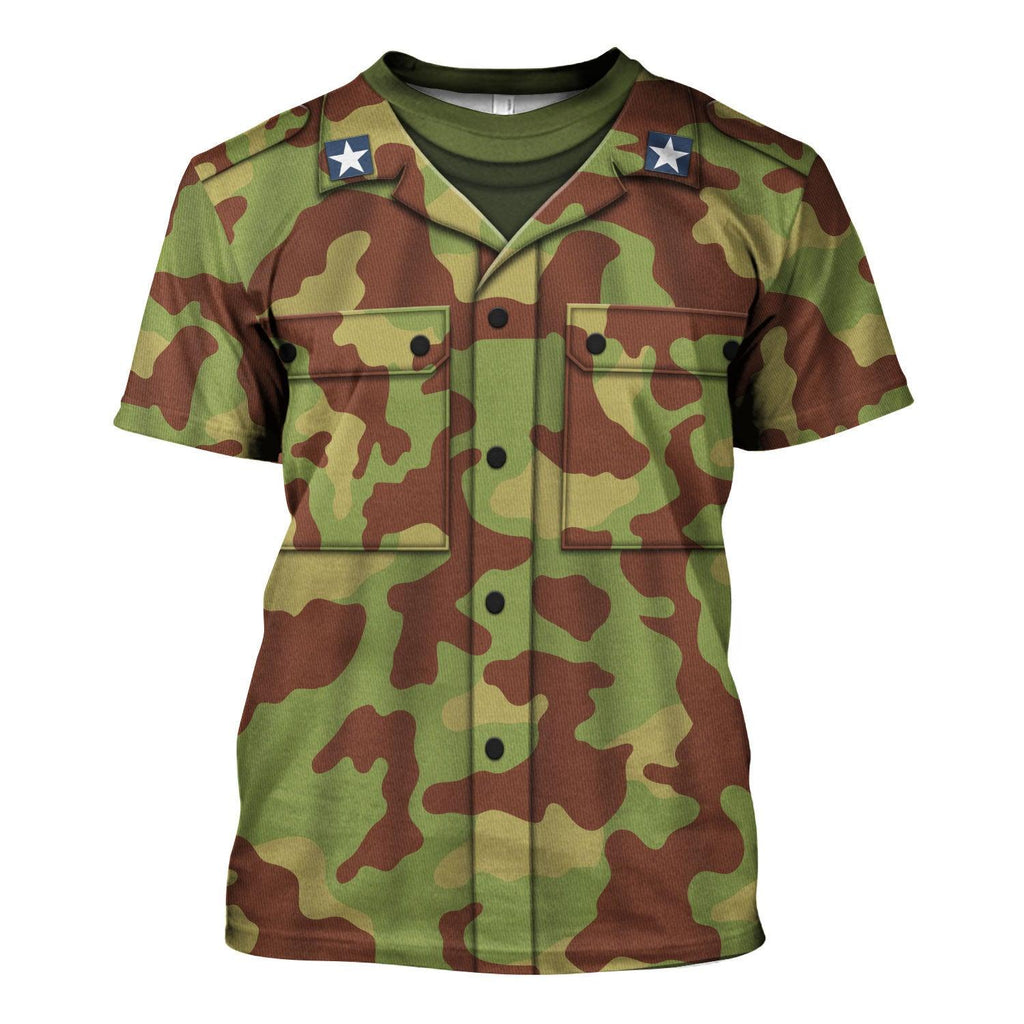 OodieGang WW2 M1929 Telo Mimetico Military Camouflage Pattern Costume Hoodie Sweatshirt T-Shirt Tracksuit - OodieGang.com