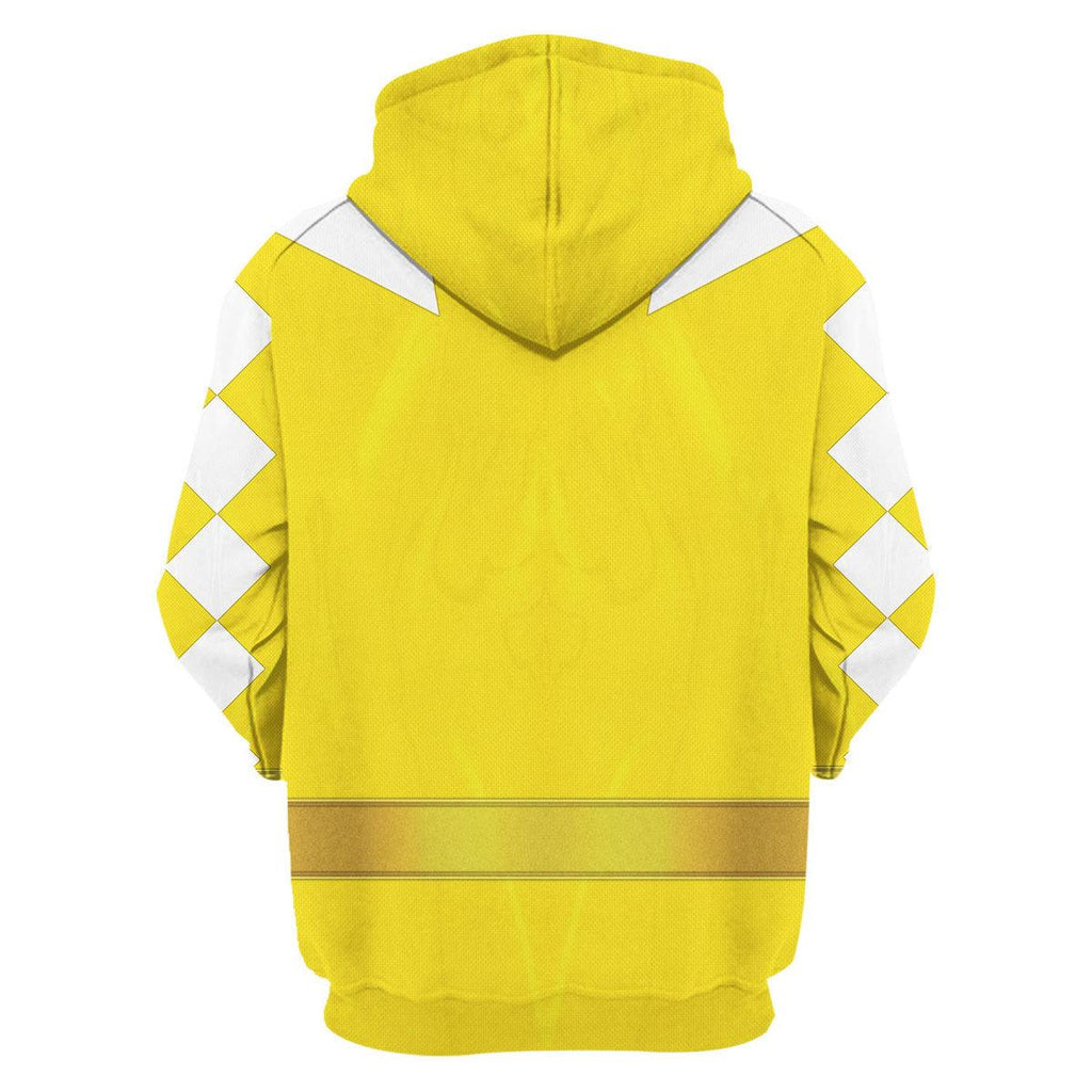 OodieGang Yellow Ranger Dino Thunder Hoodies Sweatshirt T-shirt Hawaiian Sweatpants - OodieGang.com