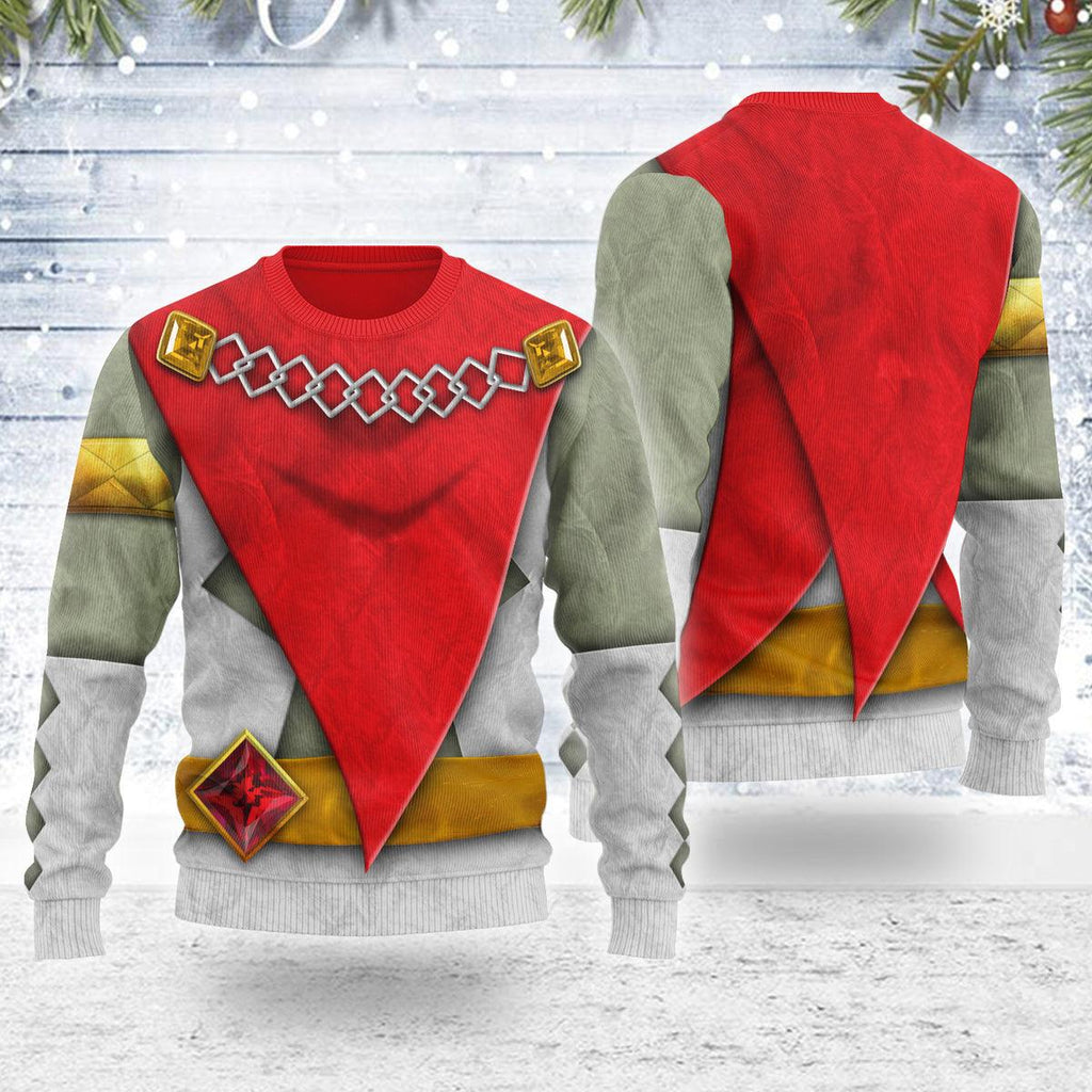 Ghirahim Themed Costume Unisex Christmas Wool Sweater - OodieGang.com