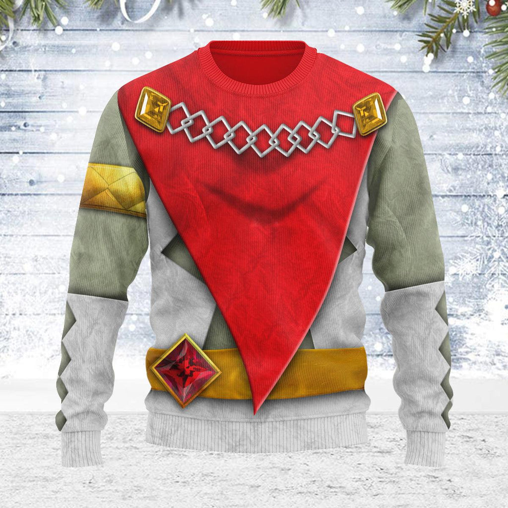 Ghirahim Themed Costume Unisex Christmas Wool Sweater - OodieGang.com