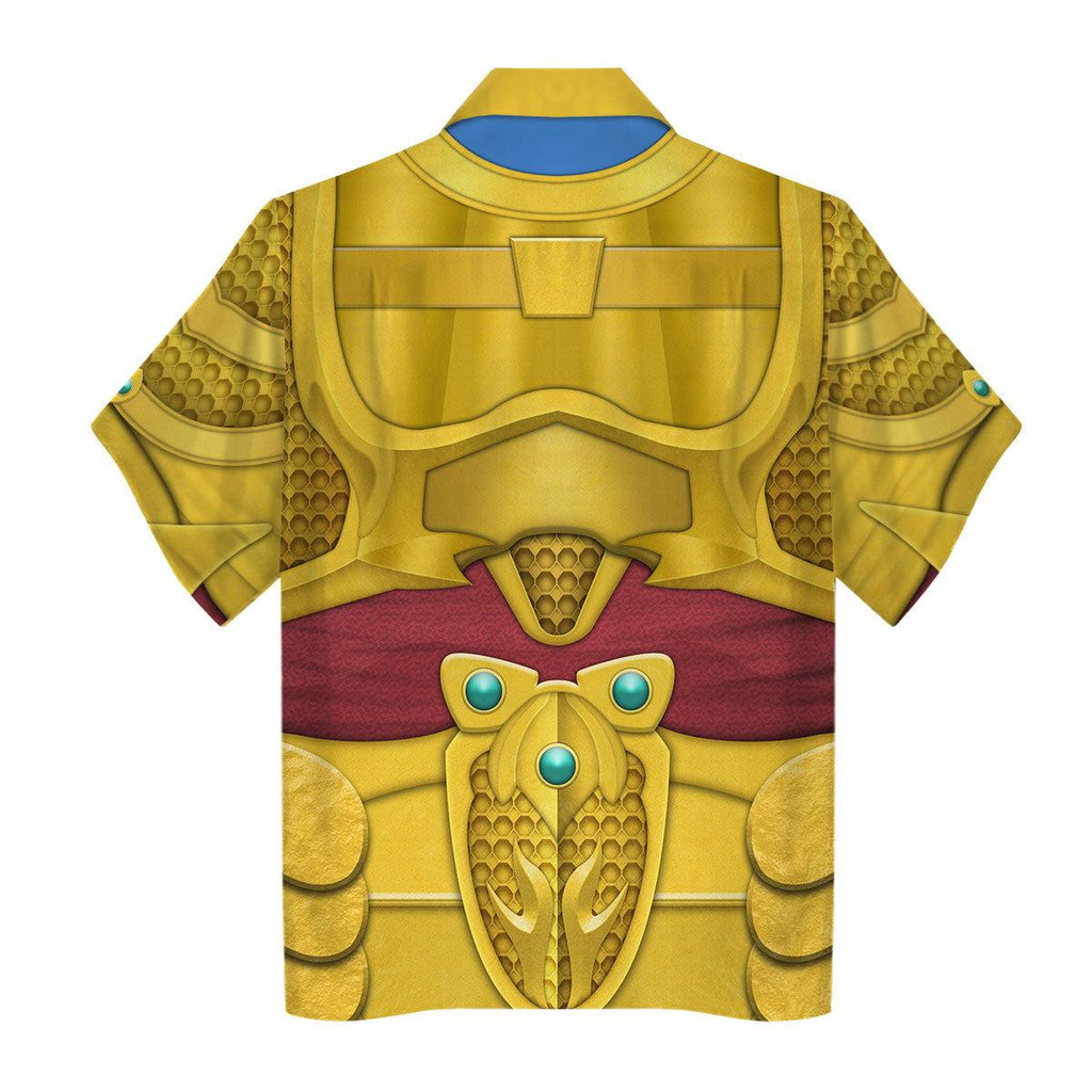 Goldar Mighty Morphin Hoodies Sweatshirt T-shirt Hawaiian Tracksuit - OodieGang.com