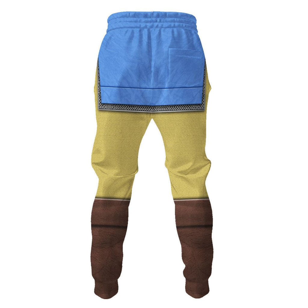 Hero's Clothes - Wind Waker Attire Shield Unisex Hoodie Sweatshirt T-shirt Sweatpants Cosplay - OodieGang.com