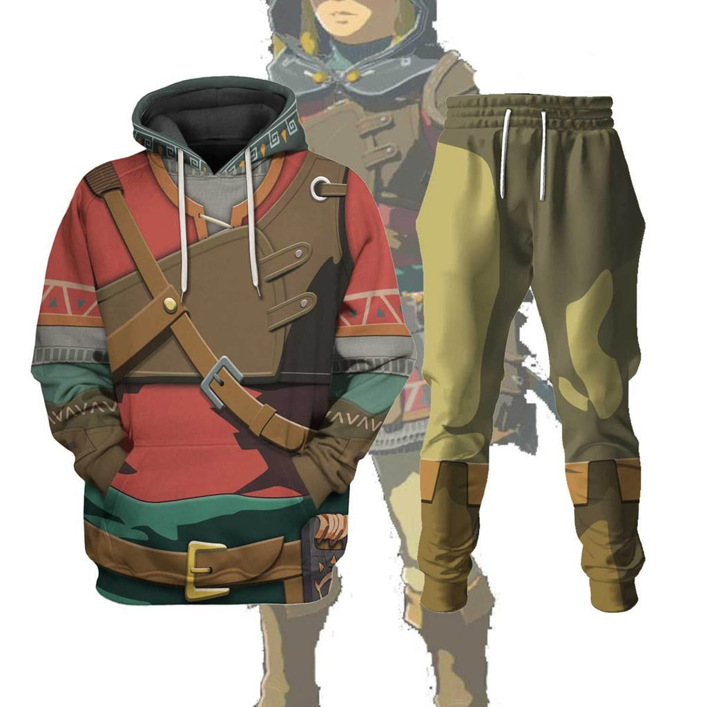 Hylian Armor Hoodie Sweatshirt T-shirt Sweatpants Cosplay - DucG