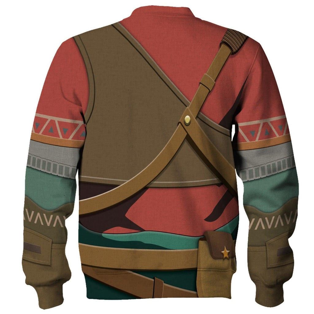 Hylian Armor Hoodie Sweatshirt T-shirt Sweatpants Cosplay - DucG