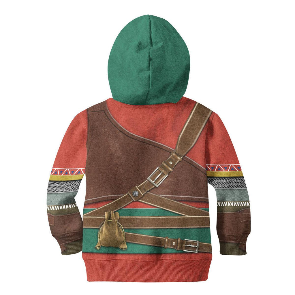 Hylian Armor Kid Tops Hoodie Sweatshirt T-Shirt - OodieGang.com