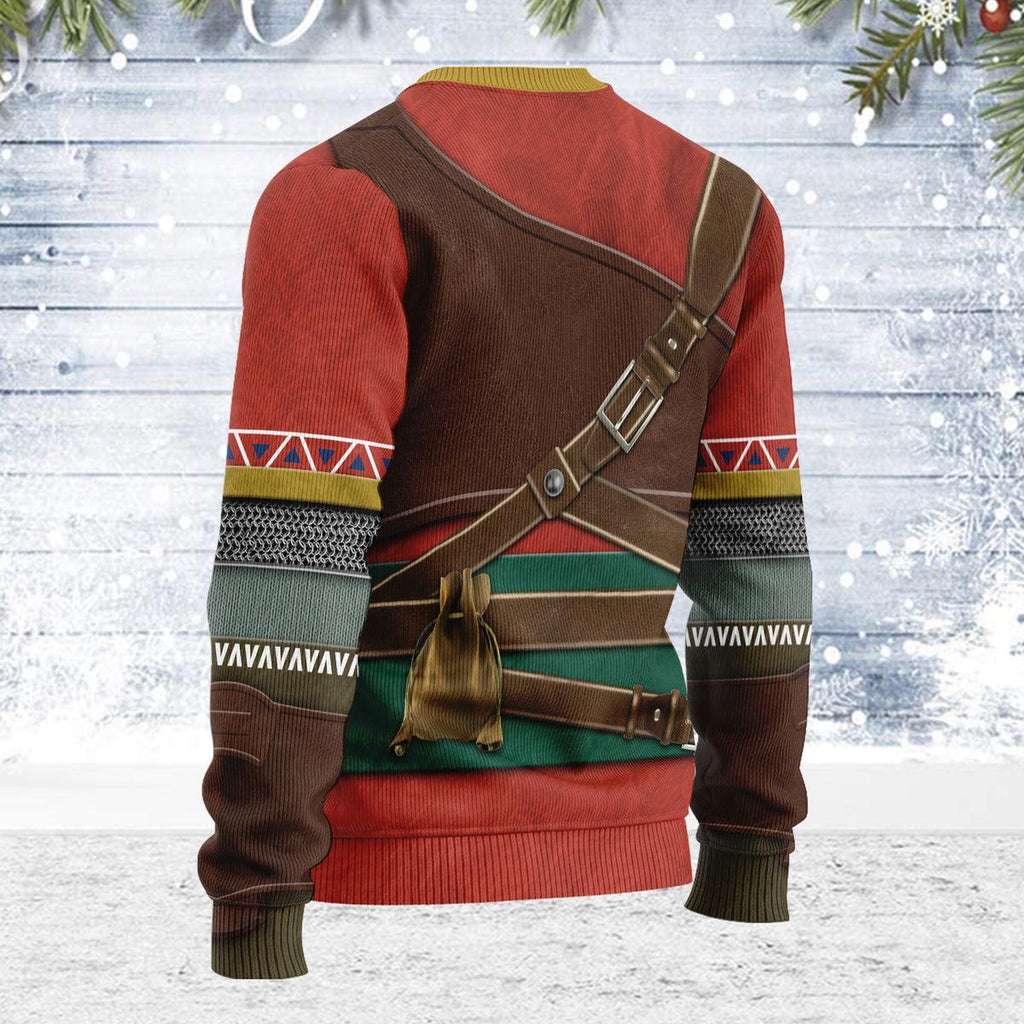 Hylian Armor Themed Costume Unisex Christmas Wool Sweater - OodieGang.com