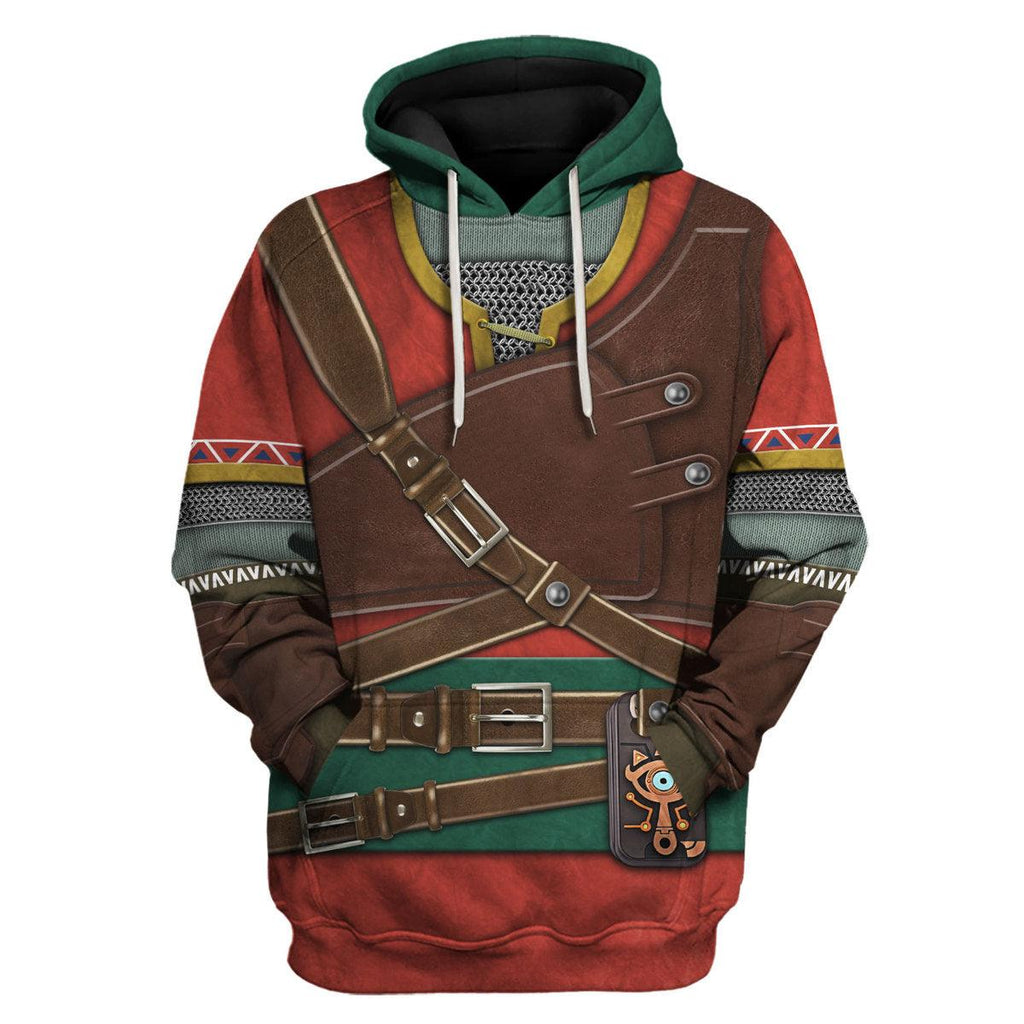 Hylian Armor Unisex Hoodie Sweatshirt T-shirt Sweatpants Cosplay - DucG