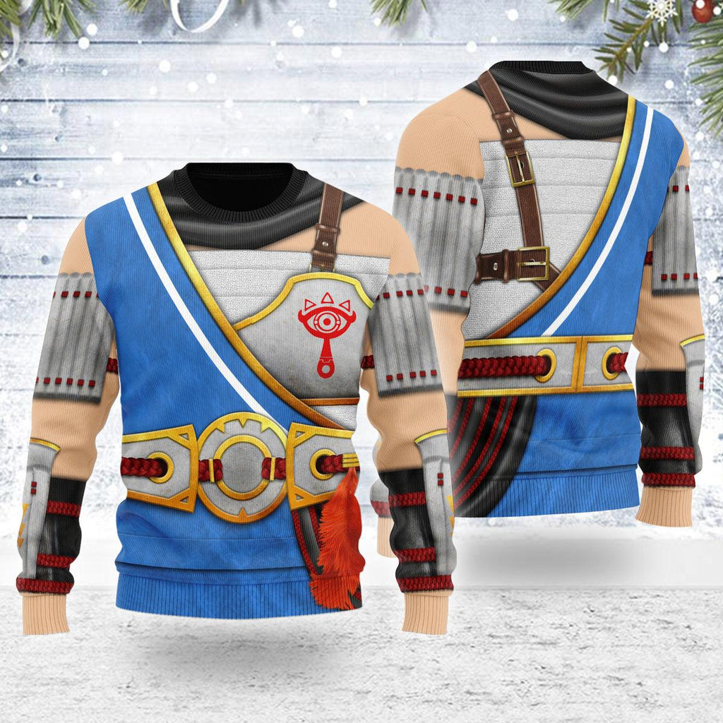 Impa Armor Themed Costume Unisex Christmas Wool Sweater - OodieGang.com