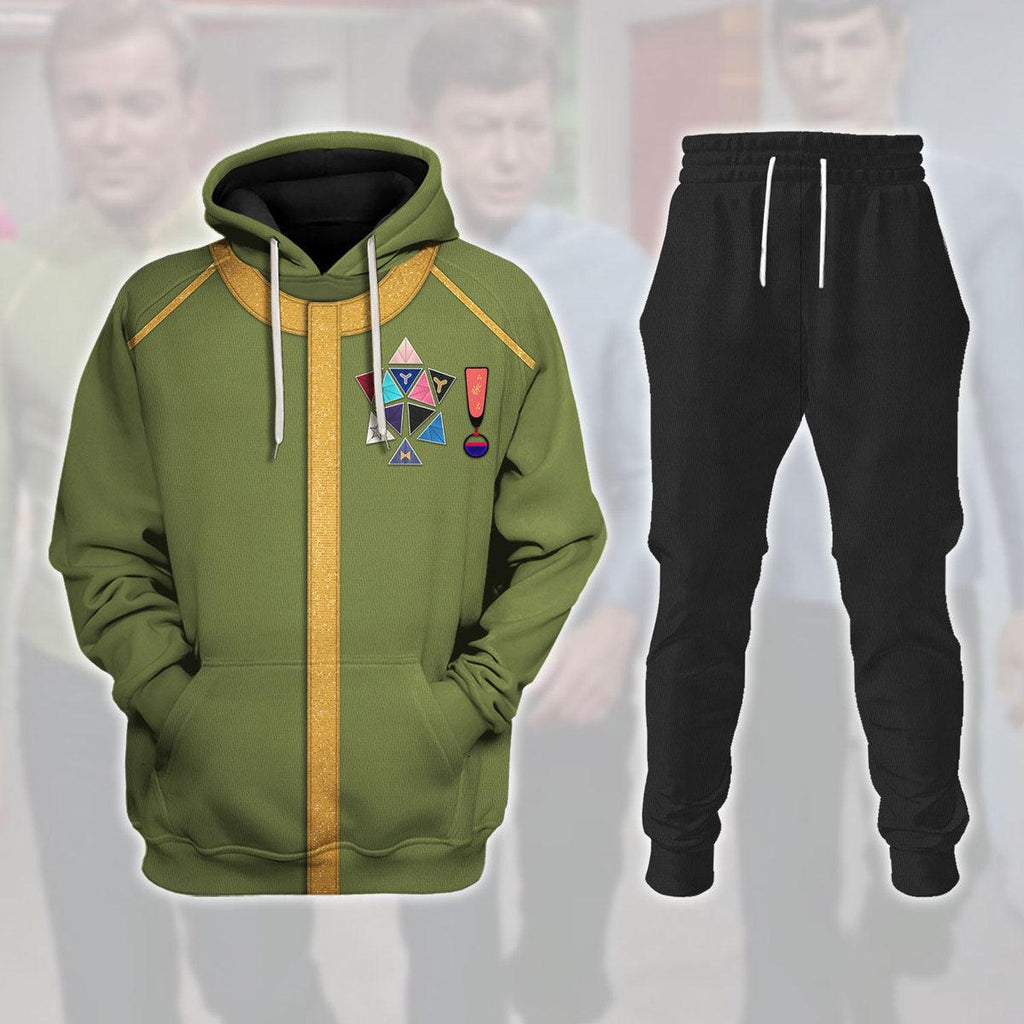 James T. Kirk Hoodie Sweatshirt T-Shirt Sweatpants Apparel - CustomsPig.com