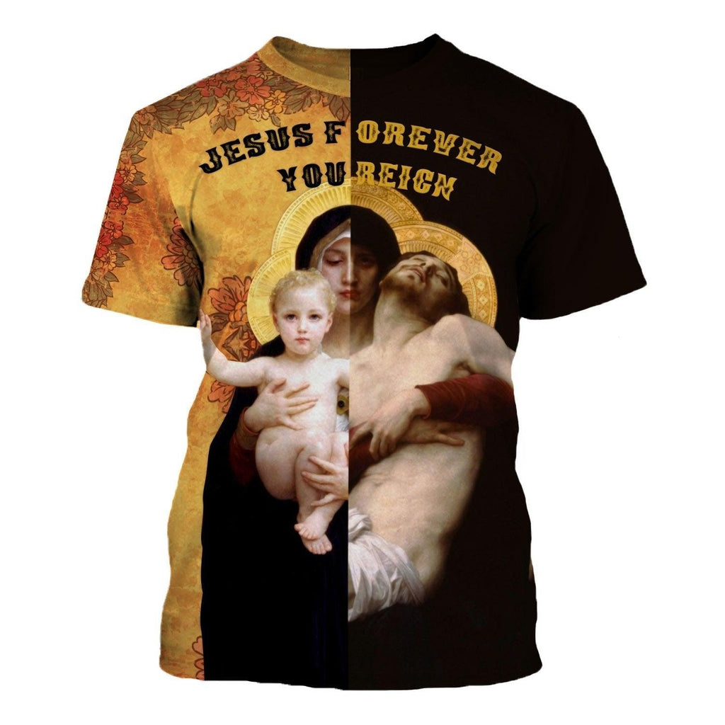 Jesus Forever You Reign T-shirt - OodieGang