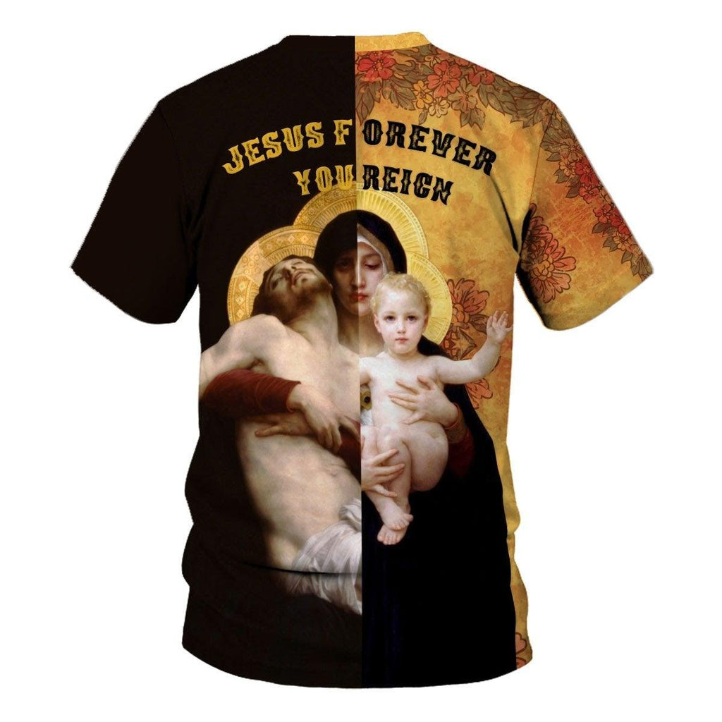 Jesus Forever You Reign T-shirt - OodieGang