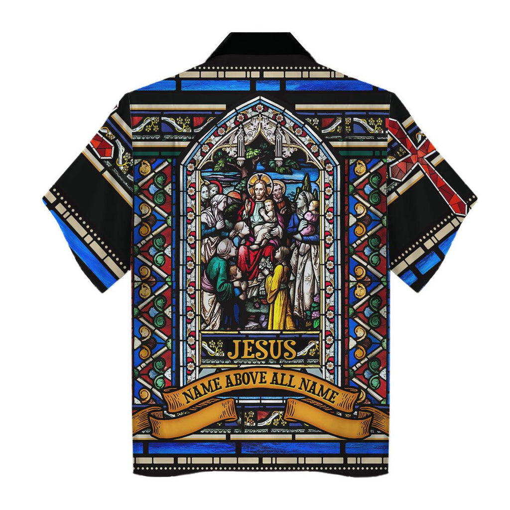 Jesus Name Above All Name Christianity Religion Hawaiian Shirt - OodieGang.com