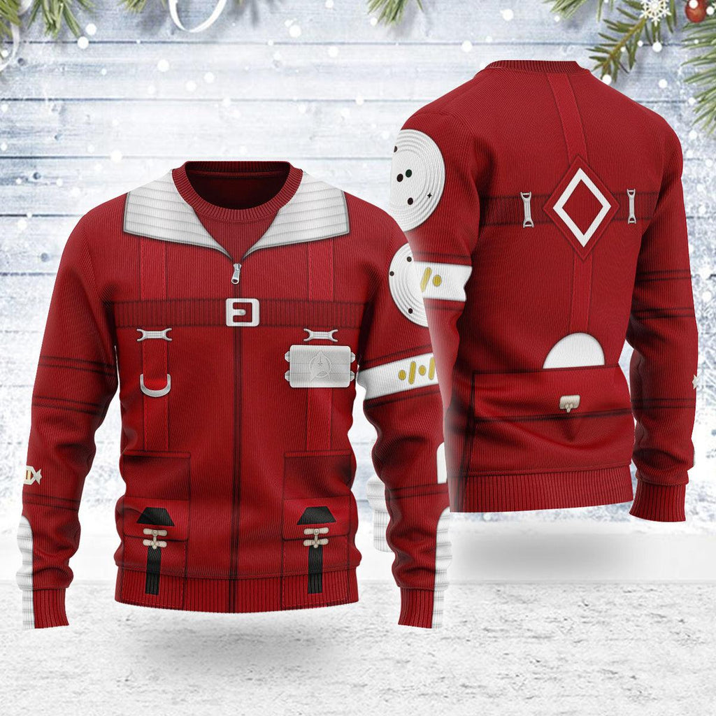 Khan Themed Costume Christmas Wool Sweater - OodieGang.com