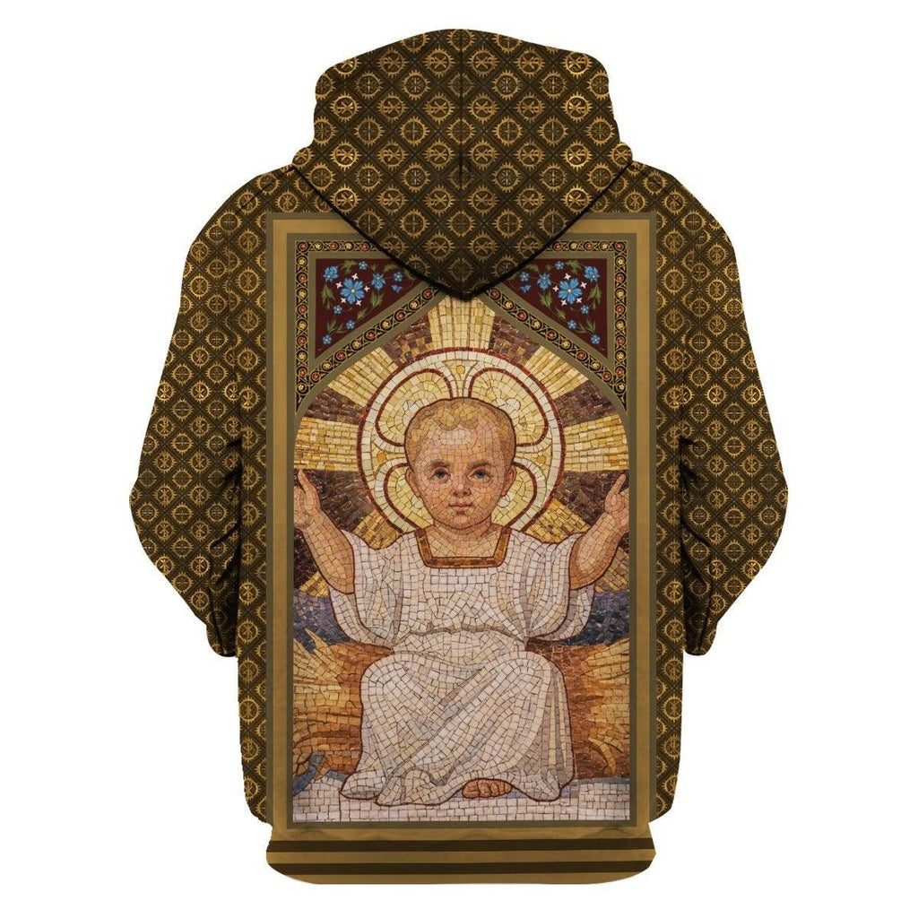 Kid Jesus Zip Hoodie - OodieGang